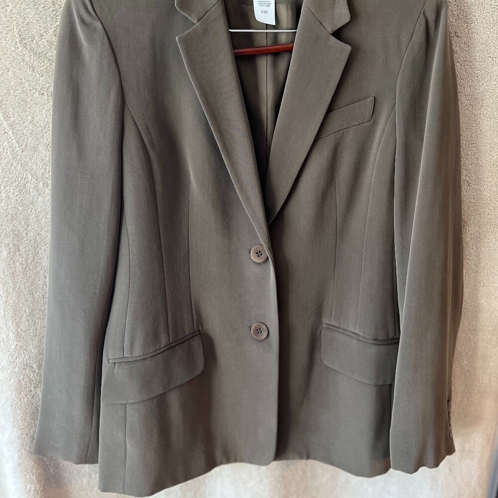 Jones New York - Dark Taupe Suit Blazer - Size 8P